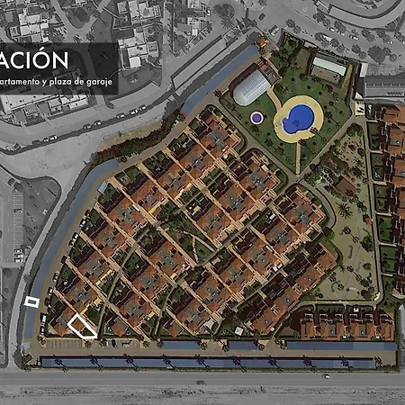 Torremar Natura Urbanizacion Naturista, Piscina Climatizada, Bajo Con Jardin, Parking Apartment Vera